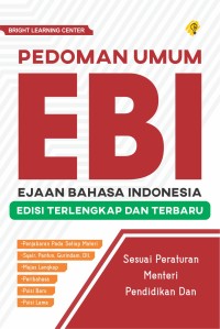 Image of Pedoman Umum Ejaan Bahasa Indonesia