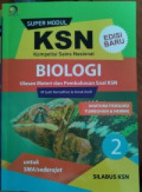 Image of Super modul KSN biologi : anatomi fisiologi tumbuhan dan hewan