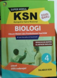 Image of Super modul KSN biologi : ringkasan materi olimpiade biologi