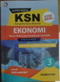 Image of Super modul KSN ekonomi : keuangan -bisnis-akuntansi