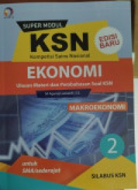 Image of Super modul KSN ekonomi : makroekonomi