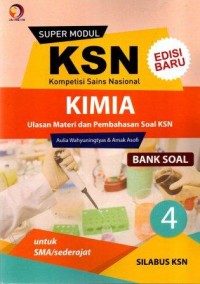 Image of Super Modul KSN SMA Bank Soal Kimia