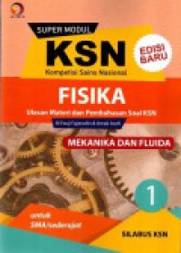 Image of Super Modul KSN SMA Fisika Mekanika dan Fluida