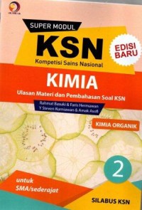Image of Super Modul KSN SMA Kimia Organik